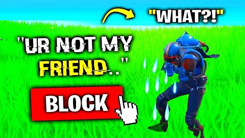 I Made My Best Friend CRY.. (Fortnite)