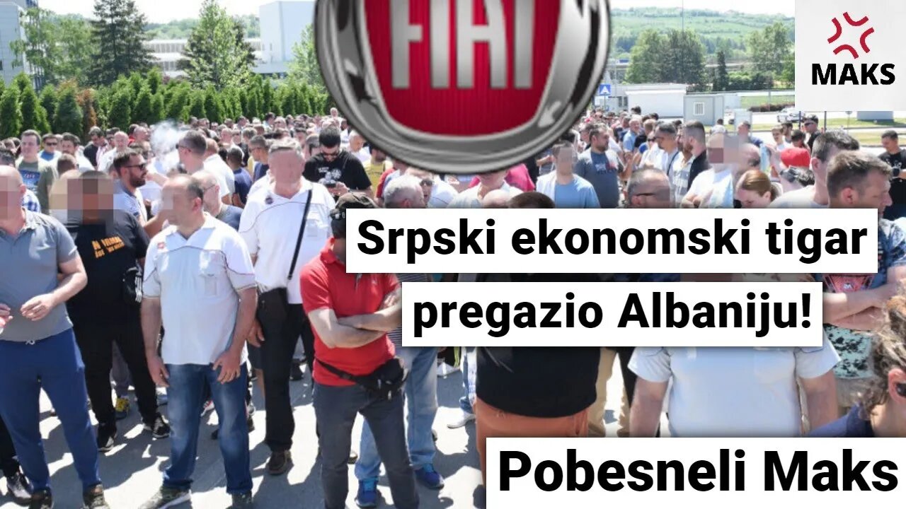 Srpski ekonomski tigar pregazio Albaniju!-Pobesneli Maks