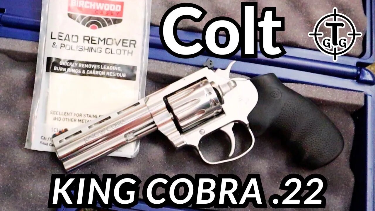 How to Clean Burn Marks On The New Stainless Colt King Cobra .22