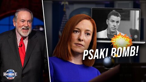 Huckabee: Jen Psaki's MASSIVE BOMB on Hunter Biden Laptop Question; This'll Hurt to Watch