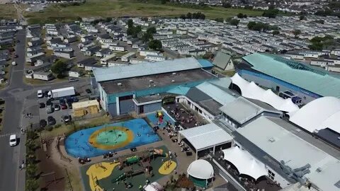 Porthcawl Drone: Trecco Caravan Park (40 mph flyover) Whitsun Week