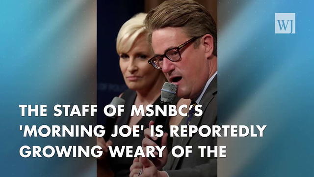 ‘Morning Joe’ Staffers Have Had It With Joe And Mika’s Jet-setting