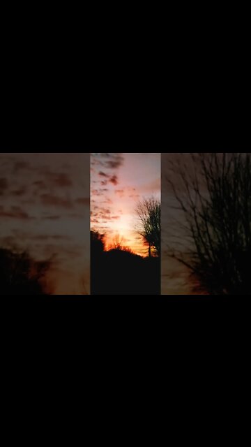 Ozarks Sunset Jan. 9th 2022