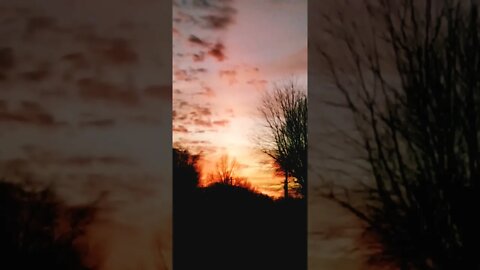 Ozarks Sunset Jan. 9th 2022