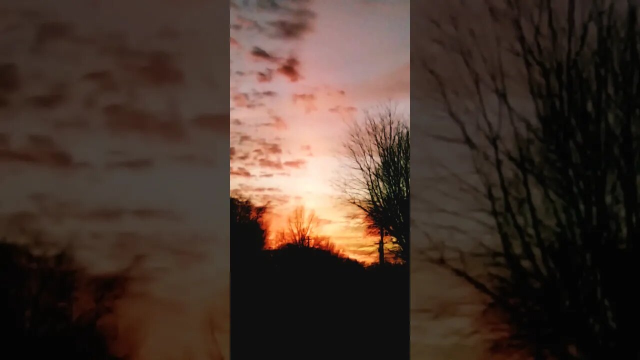 Ozarks Sunset Jan. 9th 2022
