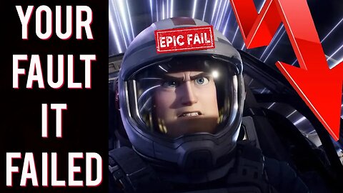 Pixar executive says it's YOUR fault Lightyear FAILED! Disney says it's YOU not them!