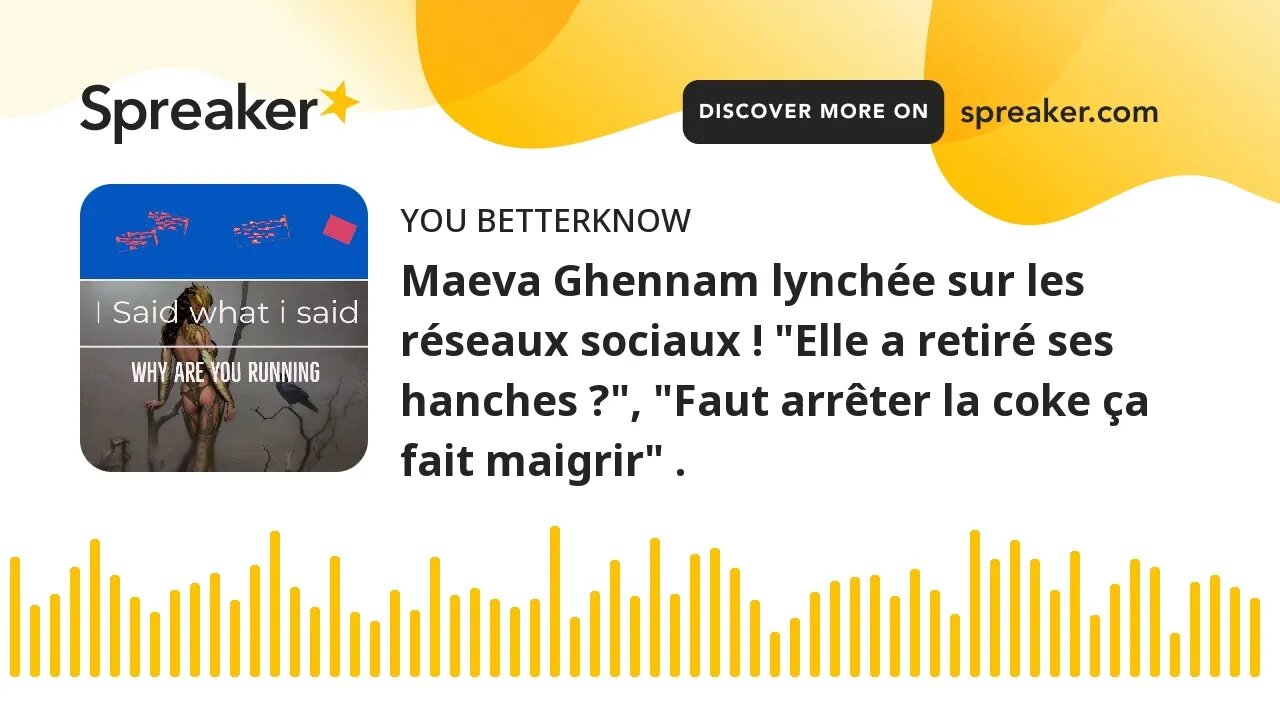 Maeva Ghennam lynchée sur les réseaux sociaux ! "Elle a retiré ses hanches ?", "Faut arrêter la coke