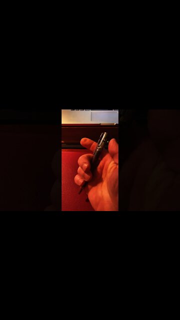 Bolt Action pen with Parker Gel ink. Owe yea!