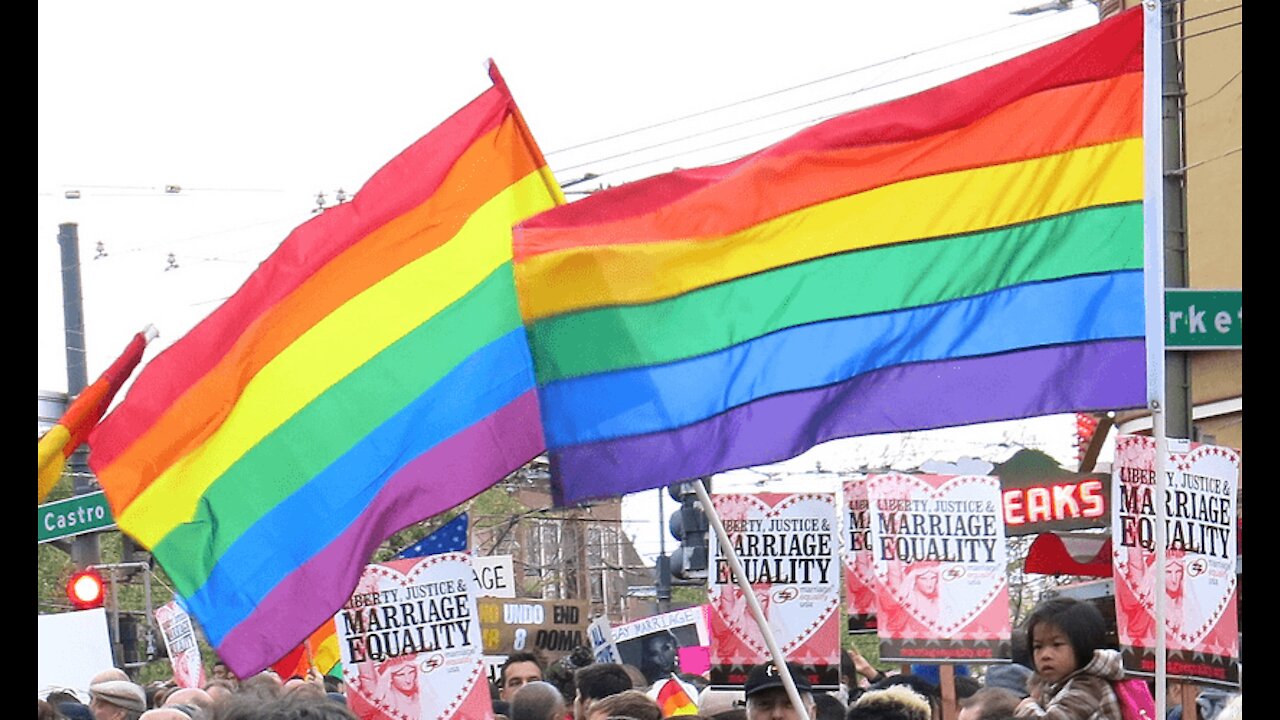 Young Students coerced to pledge allegiance to LGBT flag...