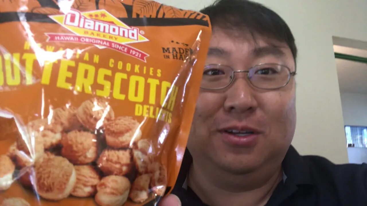 Diamond Bakery Hawaiian Butterscotch Delights Cookies Review