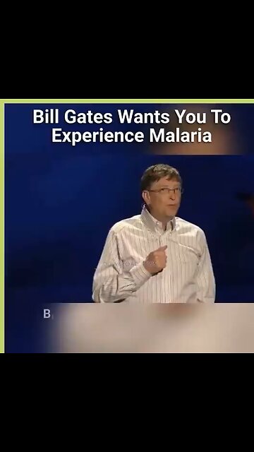 Bill Gates wants everyone to experience Malaria, not just poor people 😅 🦟