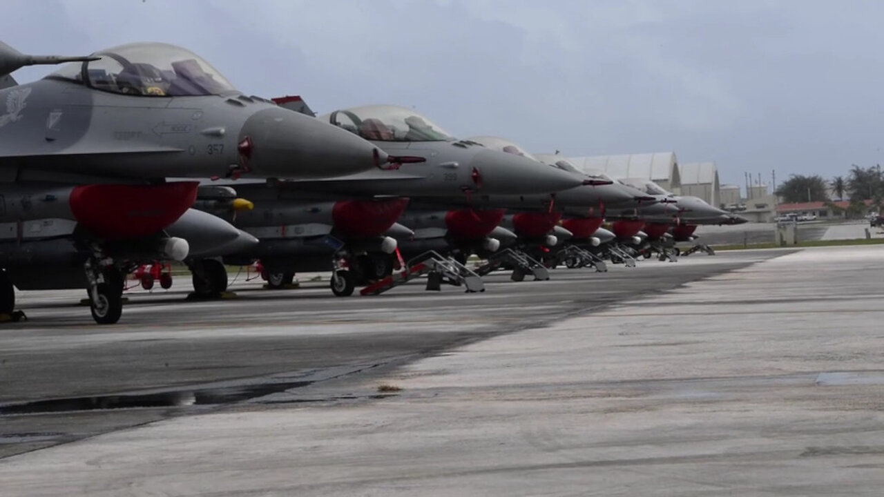 Cope North 21 18th AGRS flight line ops