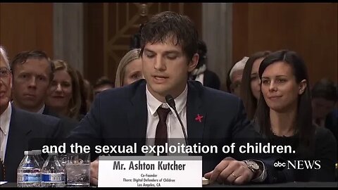 FLASHBACK: Ashton Kutcher Speech On Human Smuggling Before Congress Feb 15, 2017