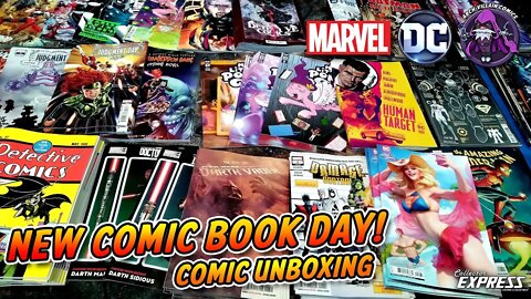 New COMIC BOOK Day - Marvel & DC Comics Unboxing August 24, 2022 - New Comics This Week 8-24-2022