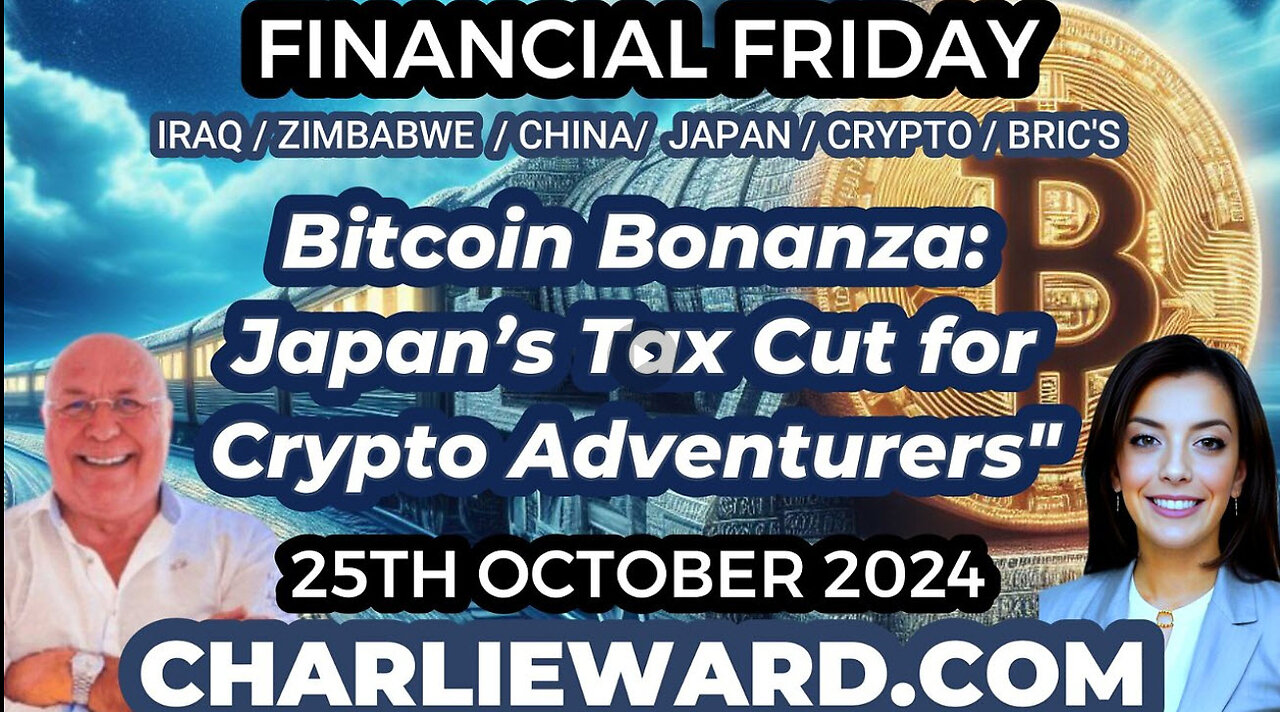FINANCIAL FRIDAY - BITCOIN BONANZA: JAPAN'S TAX CUY FOR "CRYPTO ADVENTURERS" WITH DREW DEMI