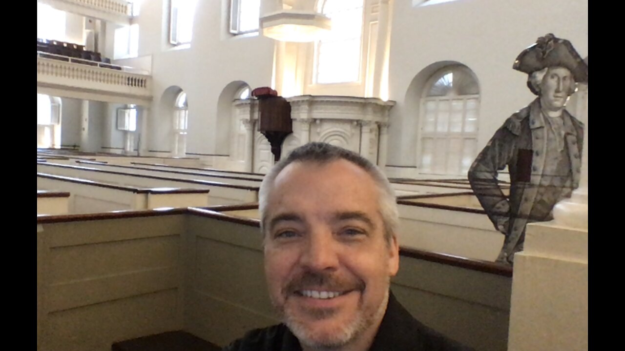 I'm at the Old South Meeting House in Boston.. and just wow!