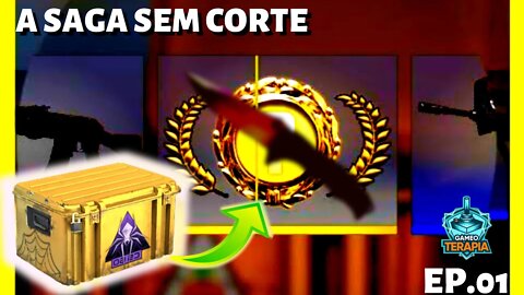 E ai será que veio na Primeira ? A SAGA SEM CORTE pra FACA e LUVA EP01 #csgo #csgohighlights