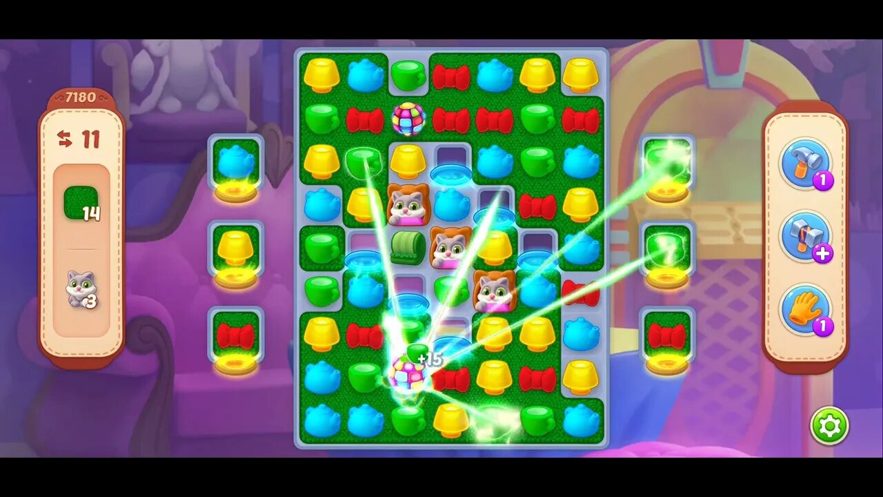 Playrix Homescapes Gameplay Walkthrough Level 7180