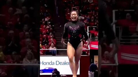 Cristal Isa (Utah) Perfect 10 on Balance Beam - Arizona at Utah 3/3/23 #shorts