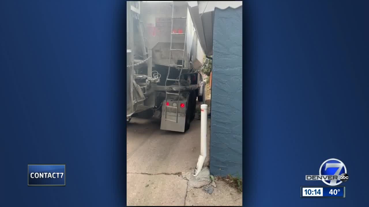 Denver homeowner demands city to take action to prevent trucks from crashing into her home