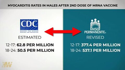 USA | Rates of MYOCARDITIS in Vaxxed Young Males Higher Than Thought