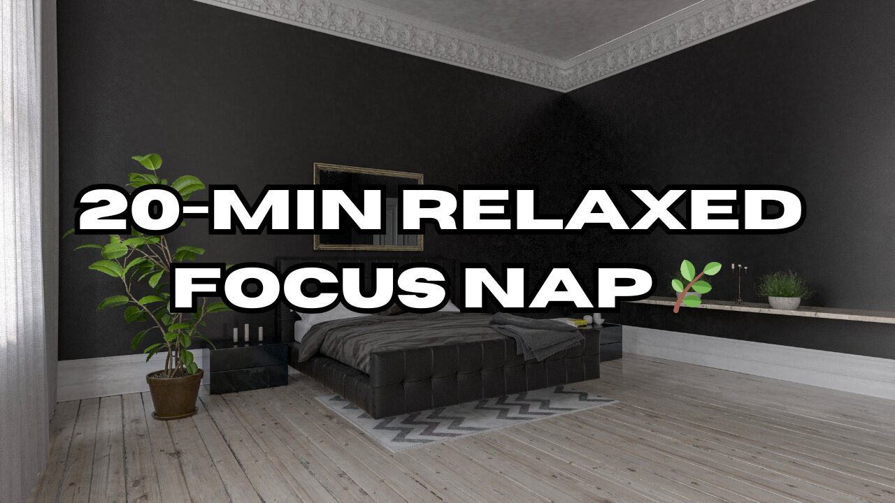 Revitalize with a 20-Min Power Nap: Alpha Waves for Focus