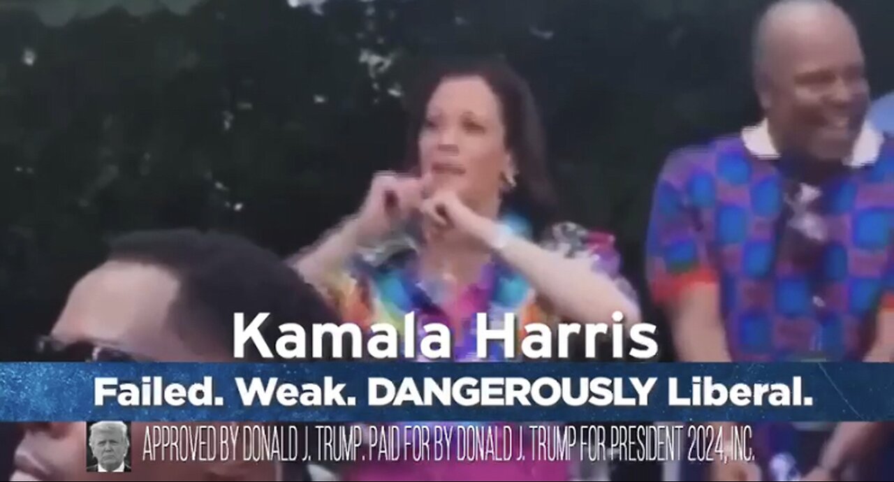 Kamala Harris: Failed • Weak • Dangerously Liberal