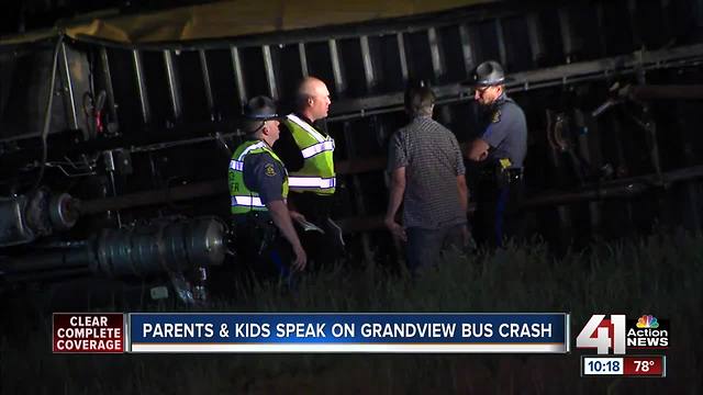 Teammates recall terrifying moments of Grandview school bus crash