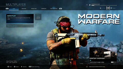 Call of Duty: Modern Warfare Beta - Complete Look At Customization & Menus!