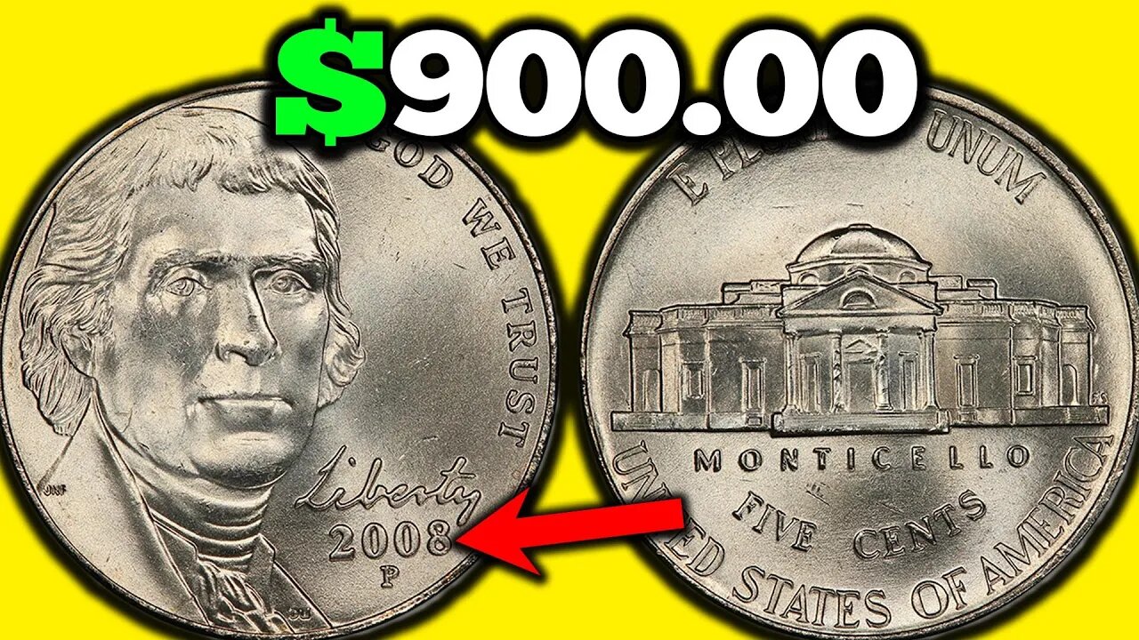 2008 Nickels Worth More Than 5 Cents!