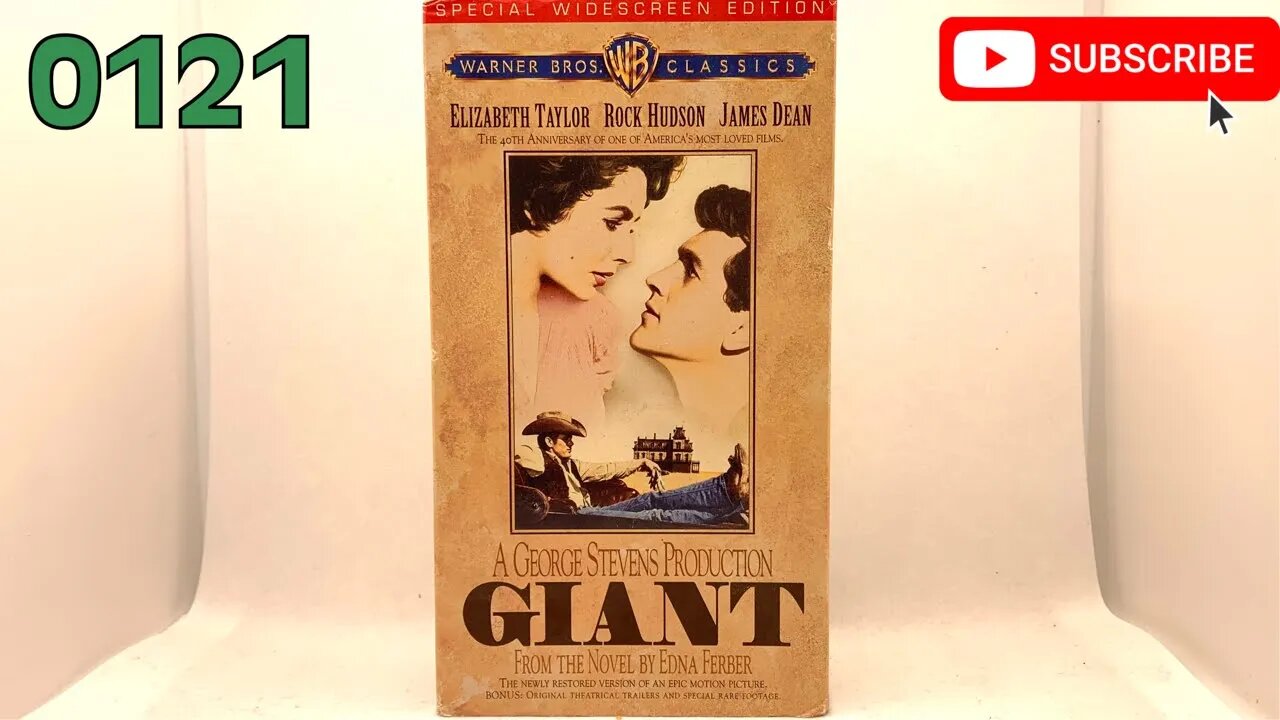 [0121] Bonus Features from GIANT (1956) [#VHSRIP #giant #giantVHS]