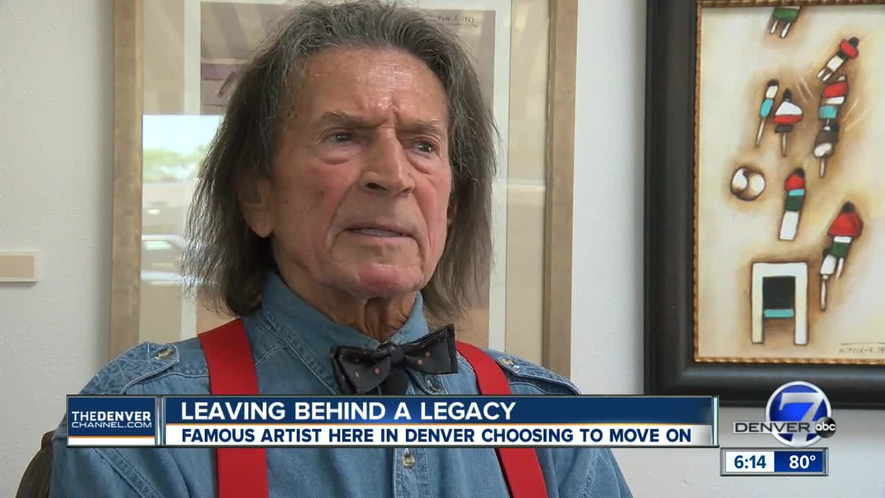 After 40 years, world renowned artist moving from Denver