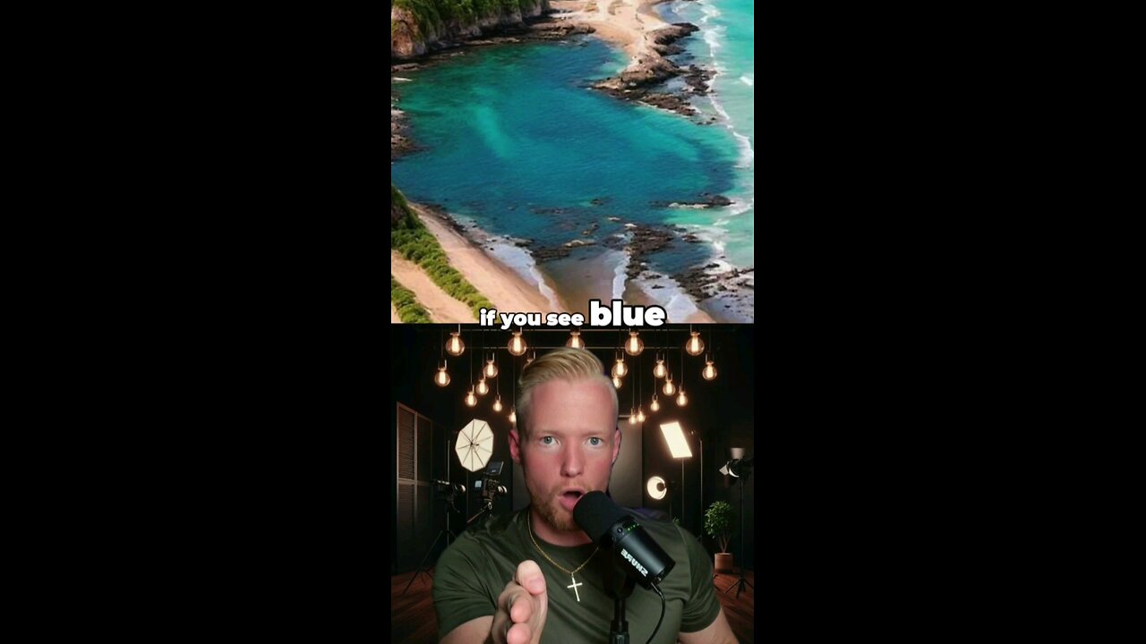 YOU'RE NOT LOOK AT BLUE WATER...💦 #Shorts #Jesus #JesusChrist #Faith #fypシ゚