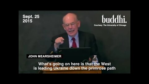 John Mearsheimer predicted the future of Ukraine with 100% accuracy