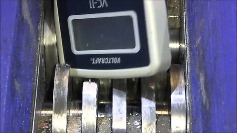 Shredding damaged multimeter.