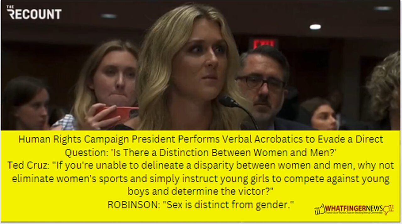 Human Rights Campaign President Performs Verbal Acrobatics to Evade a Direct Question