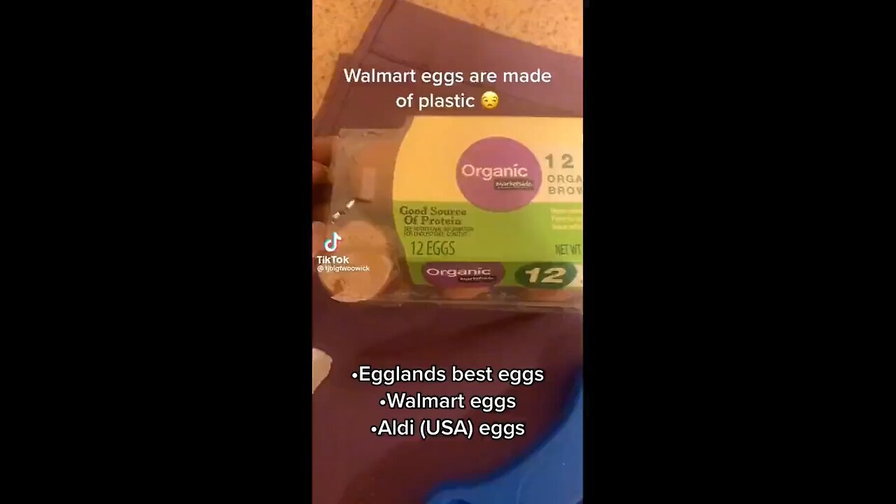 * Walmart eggs * Aldi (US) eggs