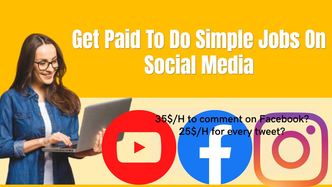 Make money online! Get Paid To Use Facebook, Twitter And Youtube!