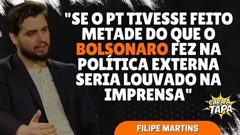 FILIPE MARTINS REVELA A VERDADEIRA IMAGEM DO GOVERNO BOLSONARO NO EXTERIOR
