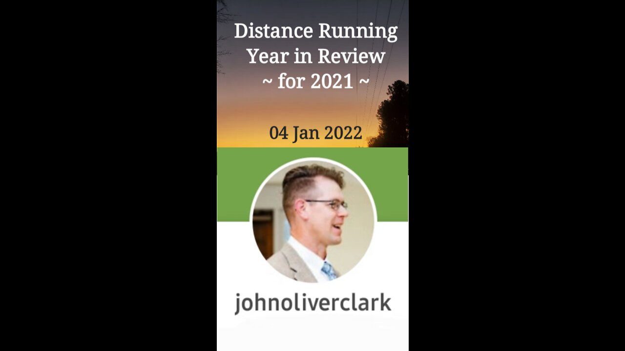 My Distance Running 2021 Year in Review