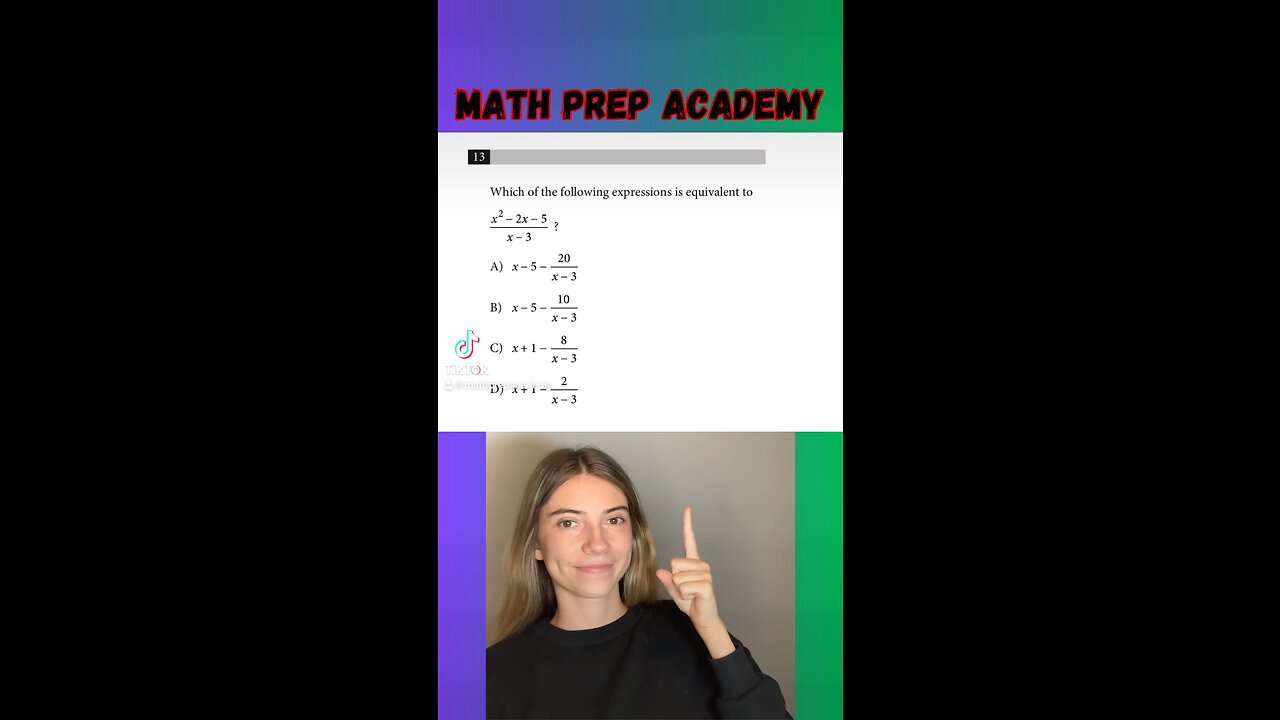 Can you do synthetic division?!