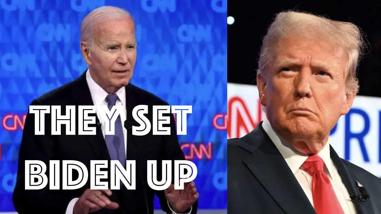 They set Biden up to fail