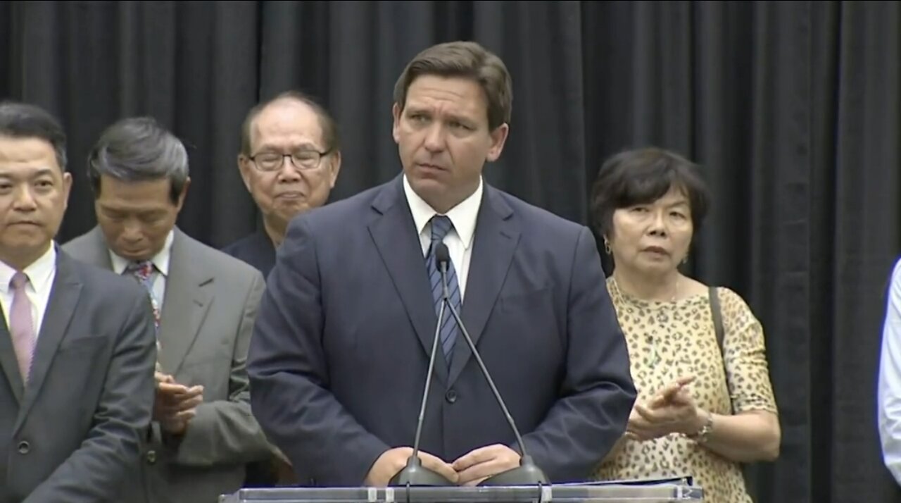 Gov DeSantis: I Reject Socialism & ALL The -isms