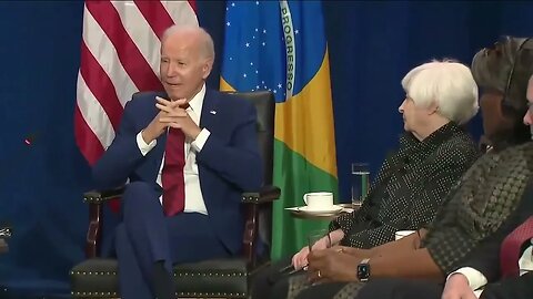 Biden: "I Know The Staff Is Going Crazy ... Supposed To Ask The Press To Leave A Long Time Ago!"