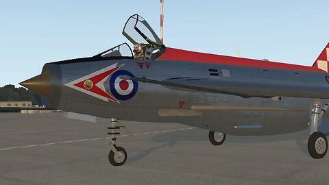 Liverpool in the English Electric Lightning Full Flight.