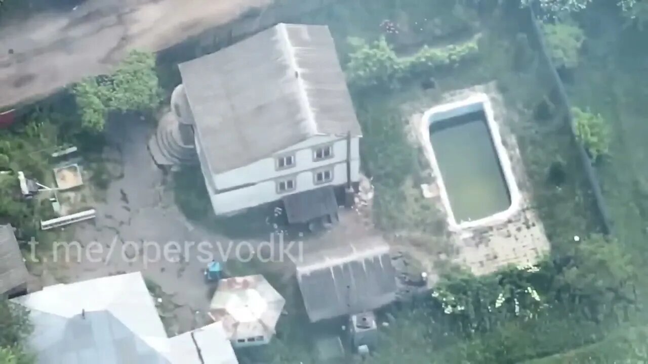 Exclusive footage of the destruction of VFU by TOS in N. p. Upper Saltov, Kharkiv region.