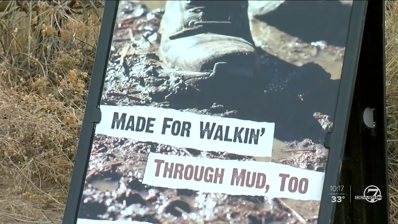 Jeffco Open Space asks hikers to 'embrace the mud' on this unseasonably warm winter