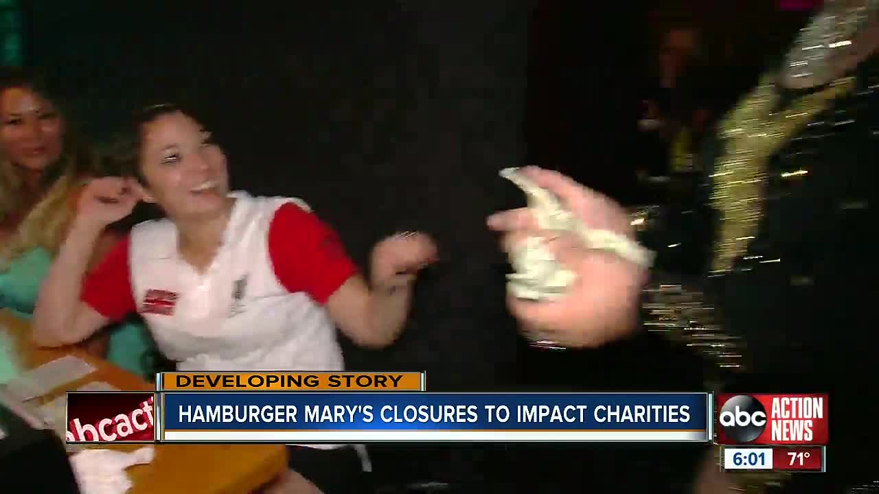 Tampa Bay Area charities 'devastated' by Hamburger Mary's restaurant closures