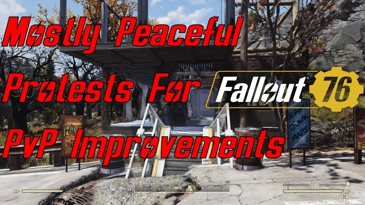 Fallout 76 Mostly Peaceful Protest For PvP Improvements