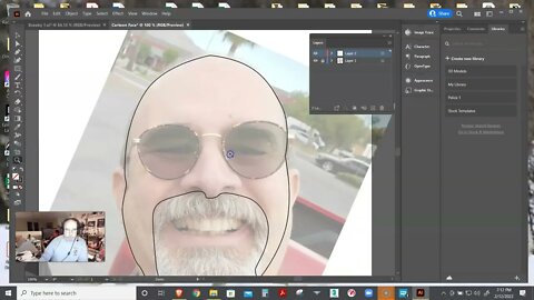 Getting started with Vector Face in Illustrator.